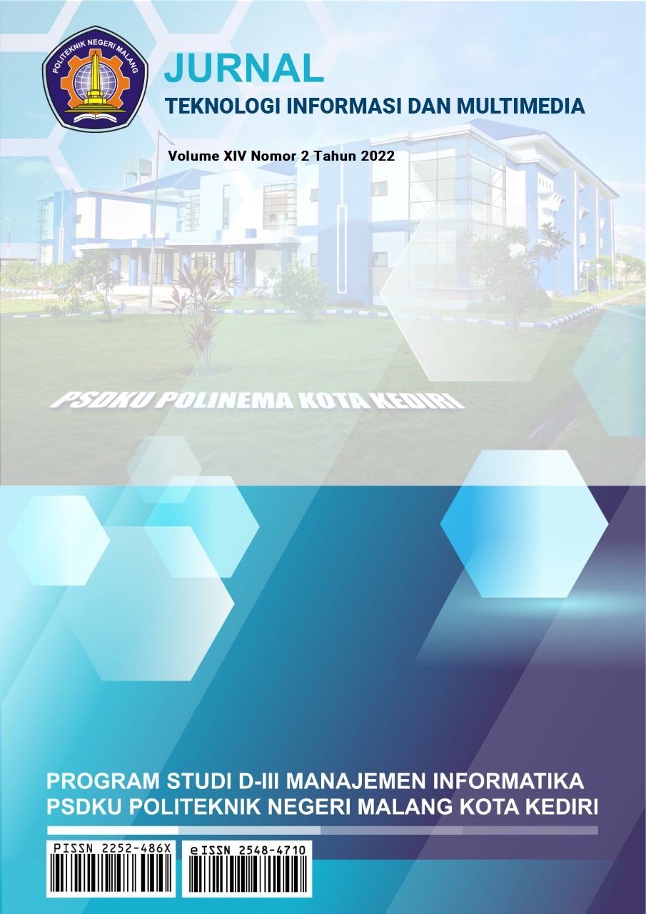 					View Vol. 14 No. 2 (2022): Jurnal Manajemen Informatika PSDKU Kediri
				