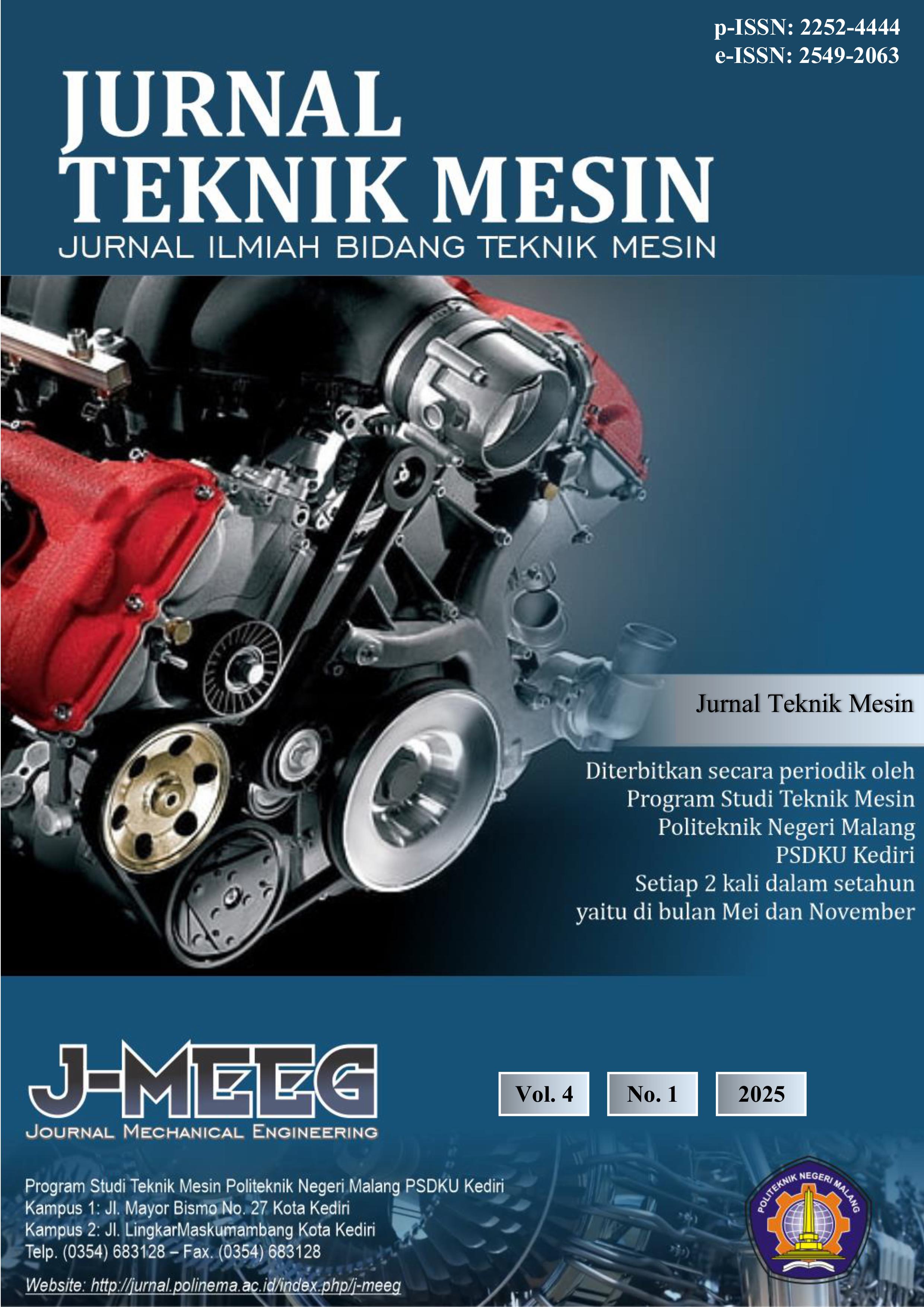 View Vol. 4 No. 1 (2025): JURNAL TEKNIK MESIN