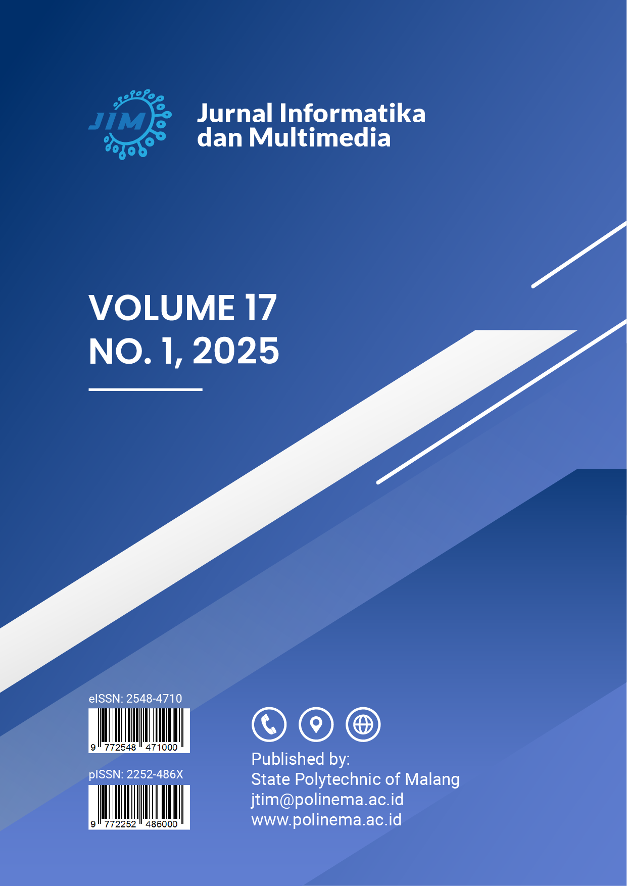 					View Vol. 17 No. 1 (2025): Jurnal Informatika dan Multimedia
				